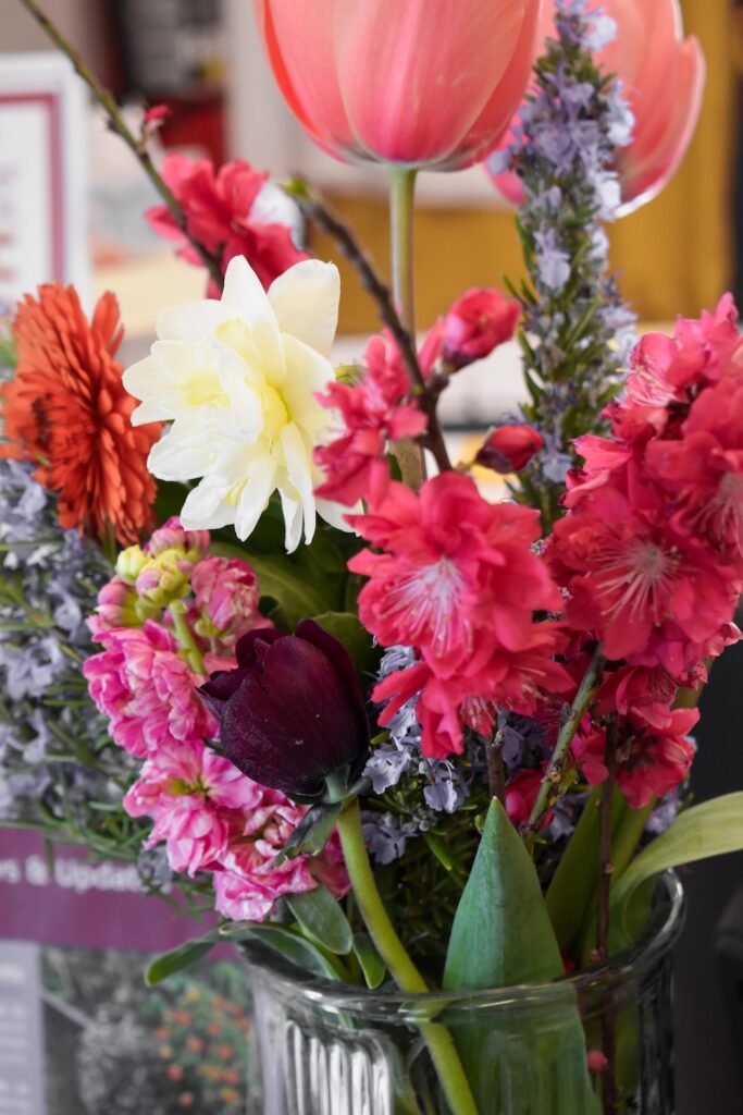 flowers in a vase